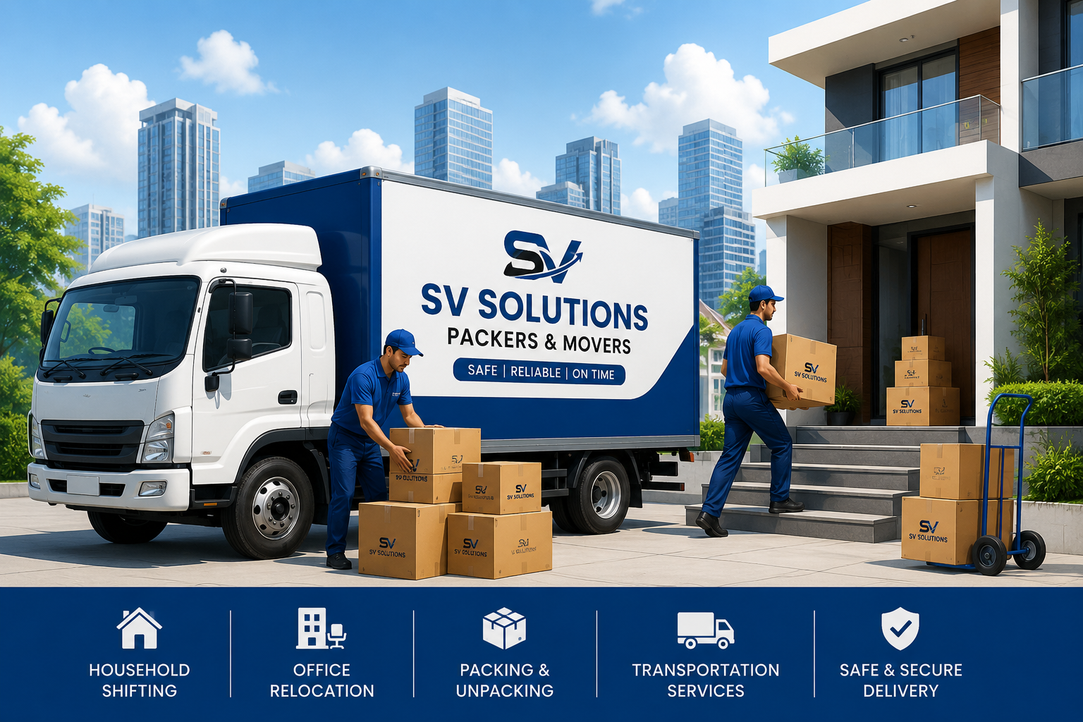 SV Solutions Packers and Movers